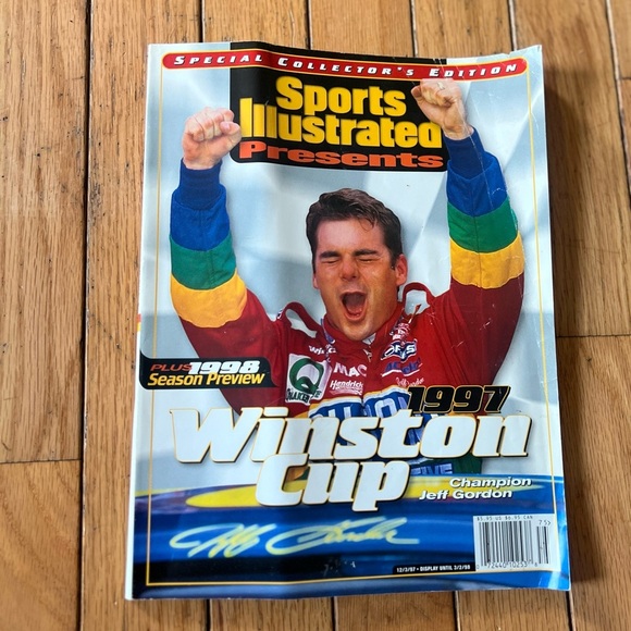 sports illustrated Magazine presents Winston Cup 1997 Jeff Gordon special collec - Picture 2 of 5